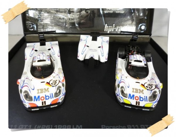 hpi 1/43 ポルシェ 911 GT1 (#25#26) '98 LM 8051をお買取しました！ | ミニカー買取事業部ブログ  おもちゃ買取ドットJP